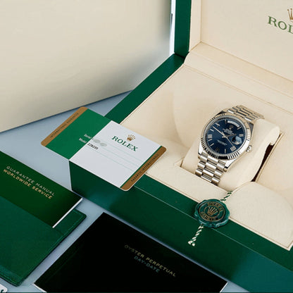 Rolex Day-Date 228239-0002 "Blue Dial"